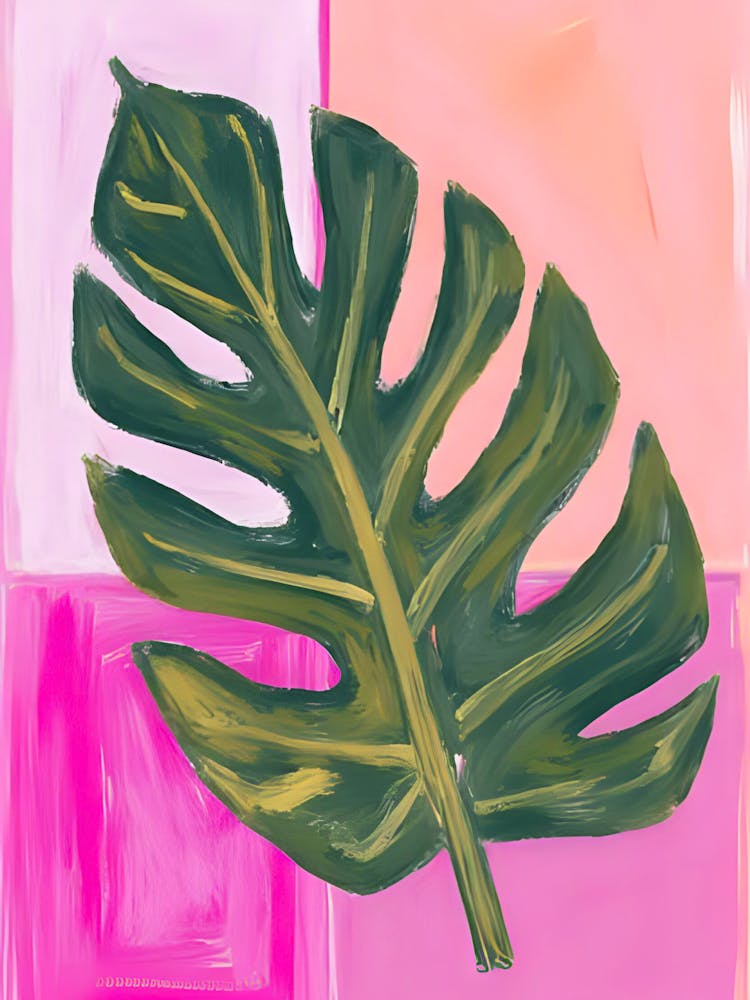 Monstera Leaf 19