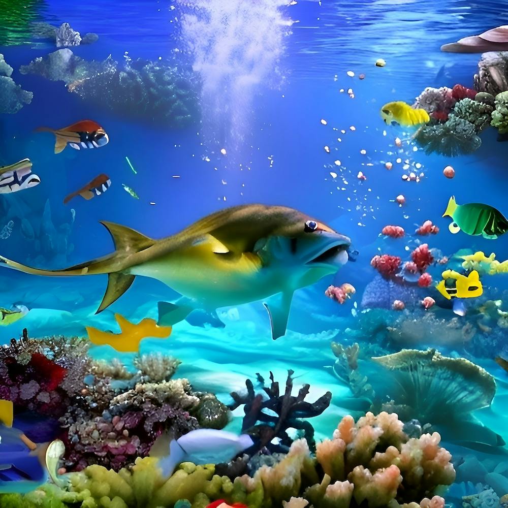 Fishes In The Ocean