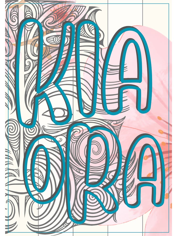 Kia Ora Maori Sign