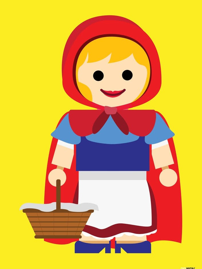 Toy Little Red Riding Hood