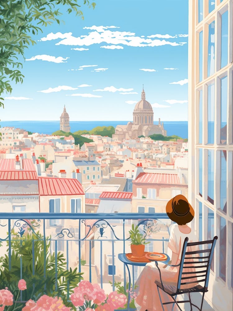 Marseille France 7 Illustration