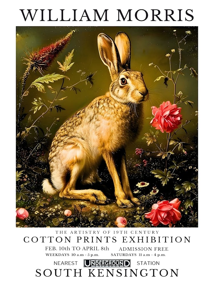 William Morris animal Prints 2