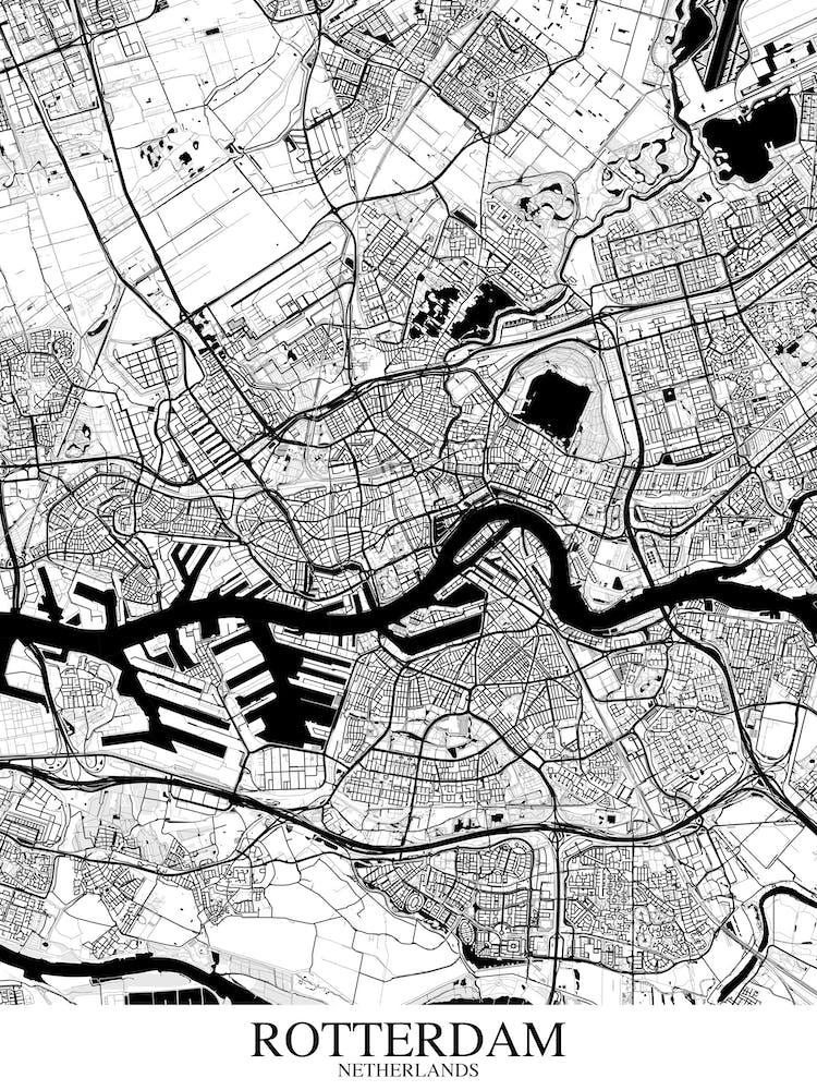 Rotterdam White Black