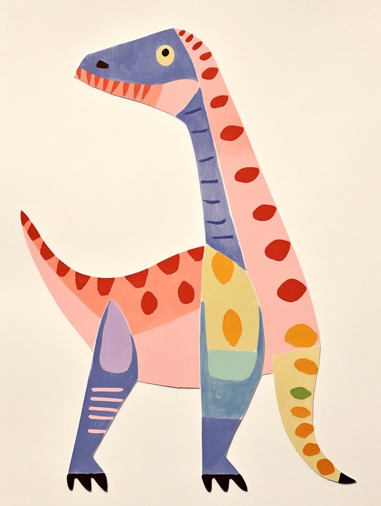 Nursery Dinosaur Art Torvosaurus 2
