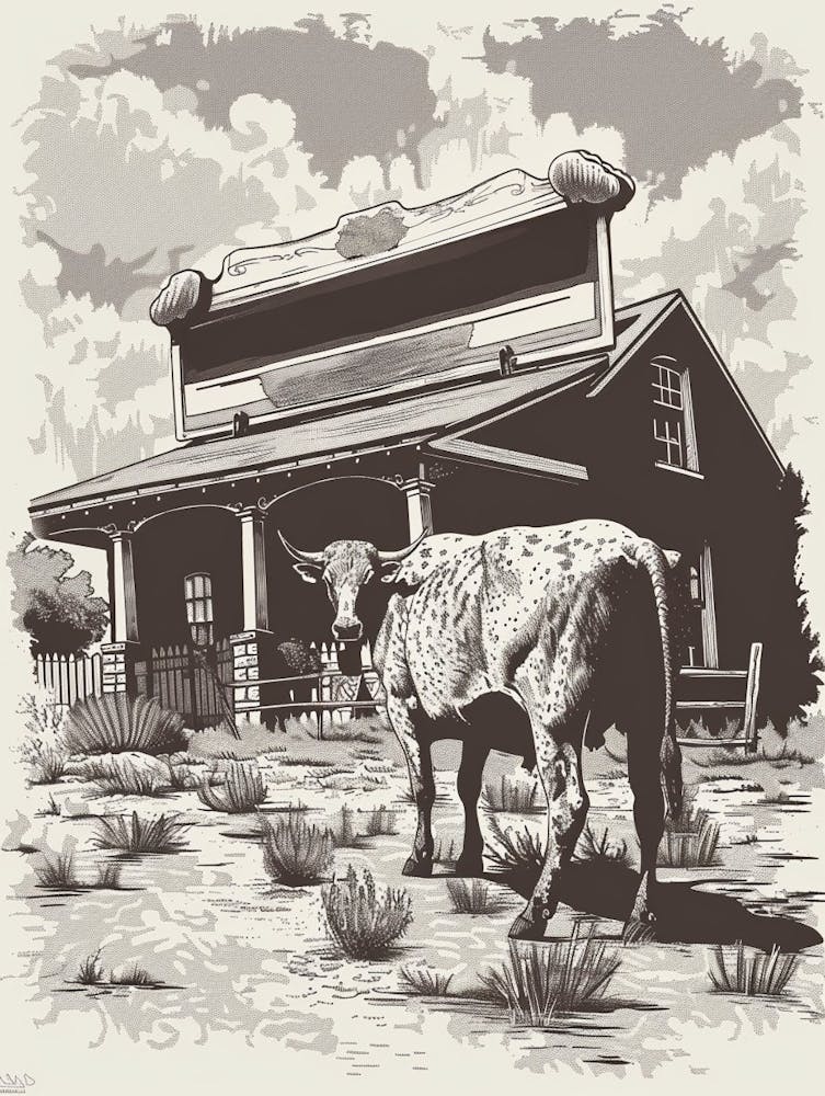 Duotone Illustration The Domain Austin Texas 3