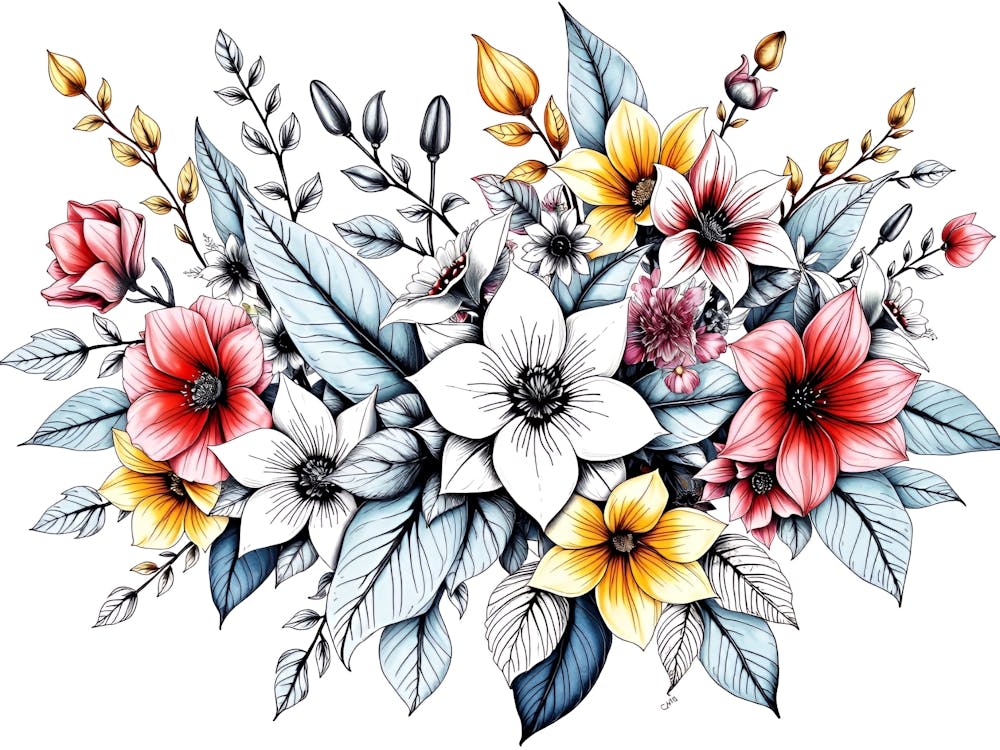 Flowers In A Vase 19