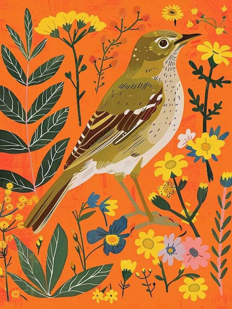 Spring Birds Mockingbird 1