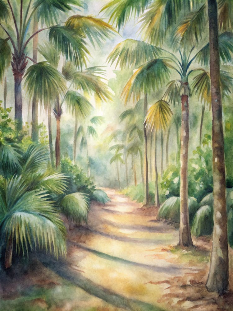 Palm Tree Path