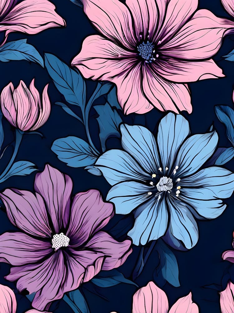Seamless Floral Pattern 26