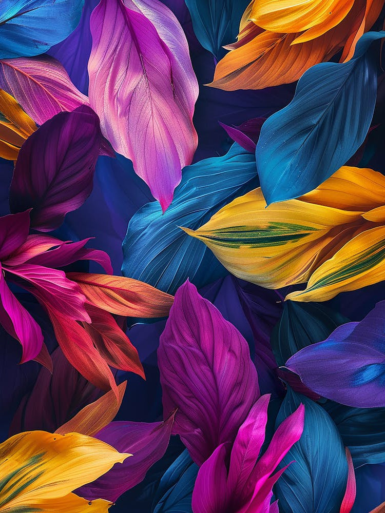 Colorful Leaves Wallpaper