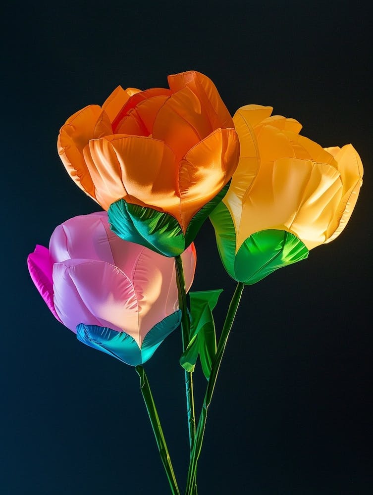 Bright Inflatable Flowers Portulaca 2