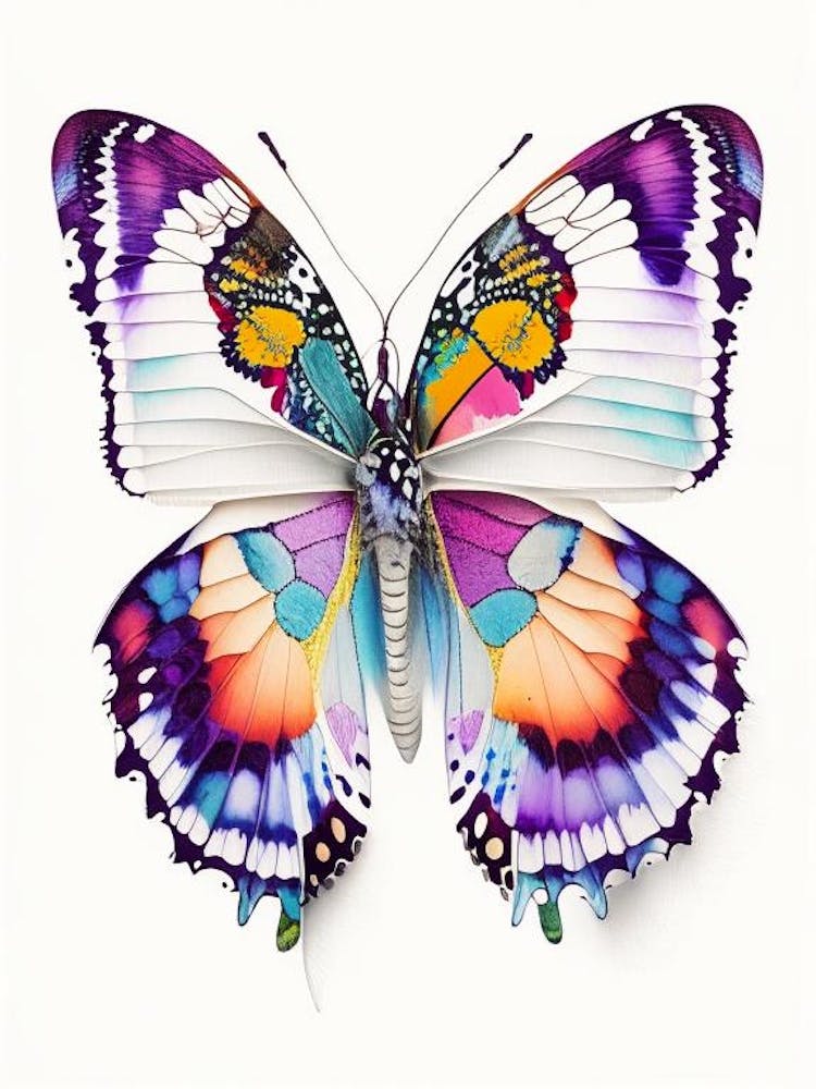 Butterfly Outline Decoupage 3