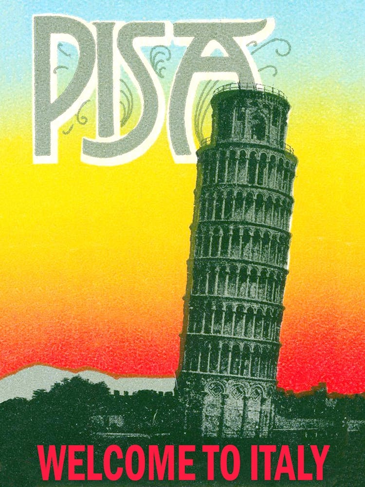 Leaning Tower Of Pizza, Italy