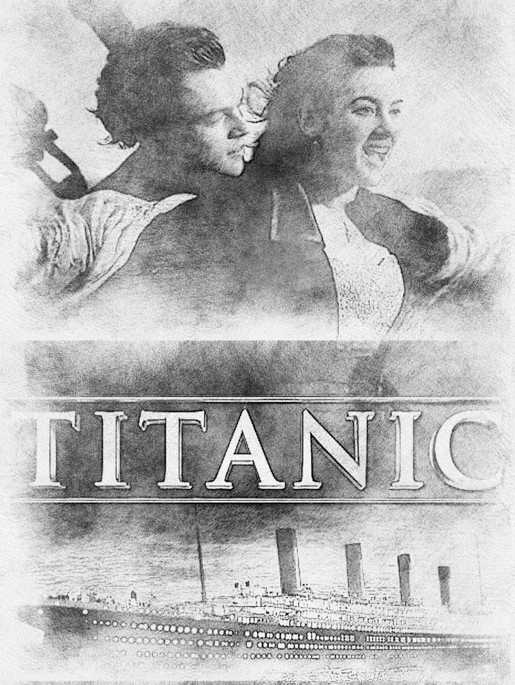Pencil Art Titanic 1