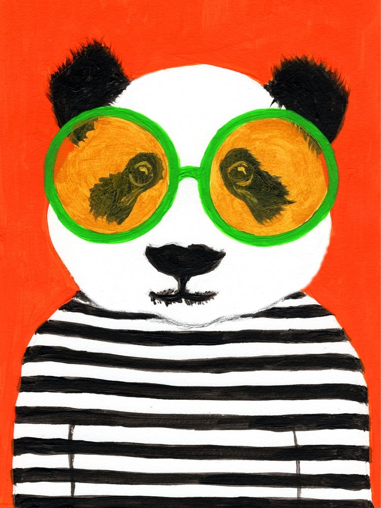Stripy Panda