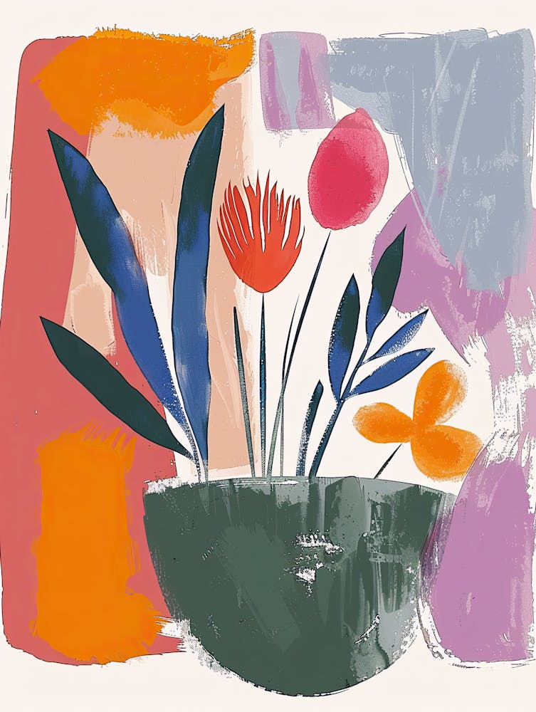Dancing Botanicals Matisse Style