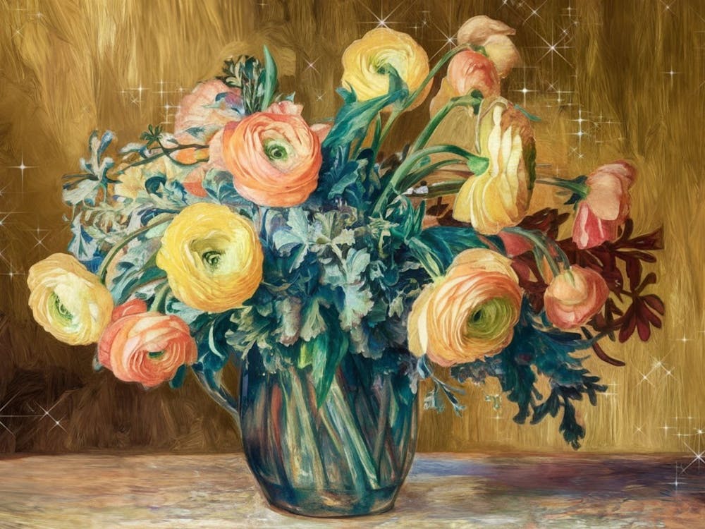 Flowers In A Vase 12