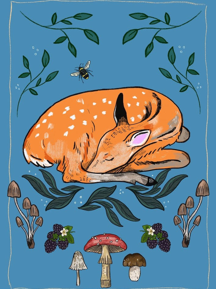 Sleeping Deer