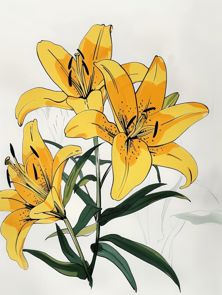 Yellow Lily 7