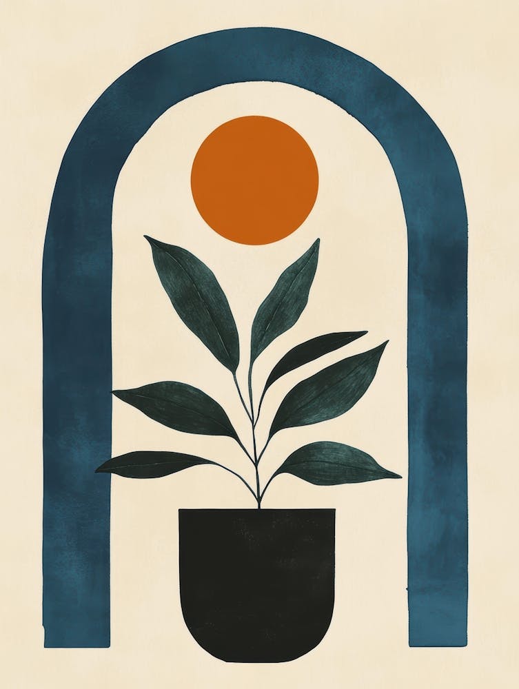 Sun And The Plant
