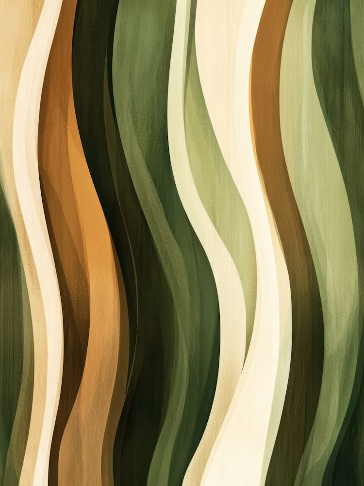 Abstract Wavy Lines