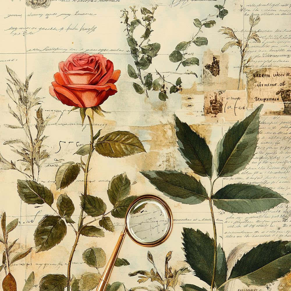 Vintage Herbarium Of Love 11