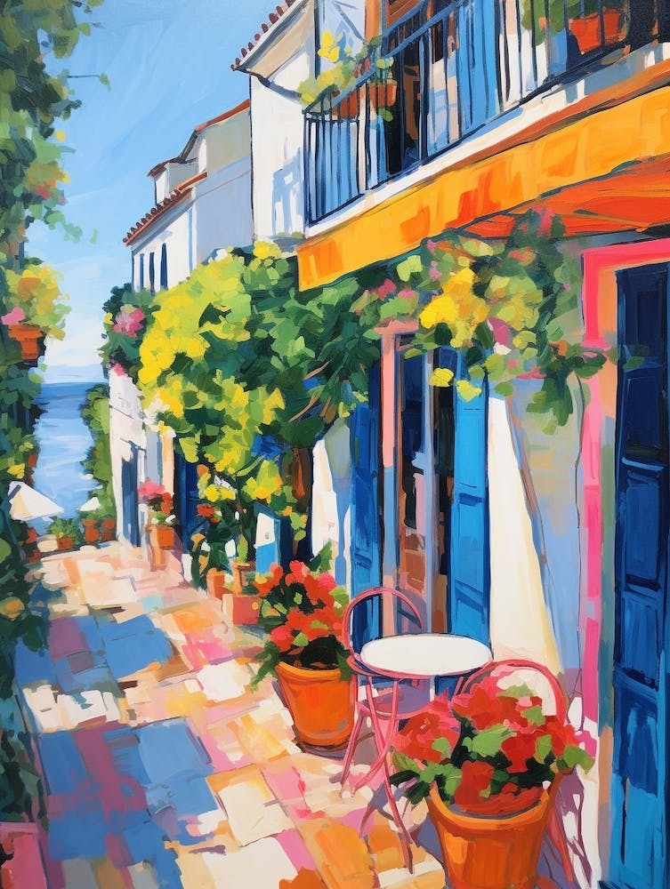 Marbella Spain 8 Fauvist Painting