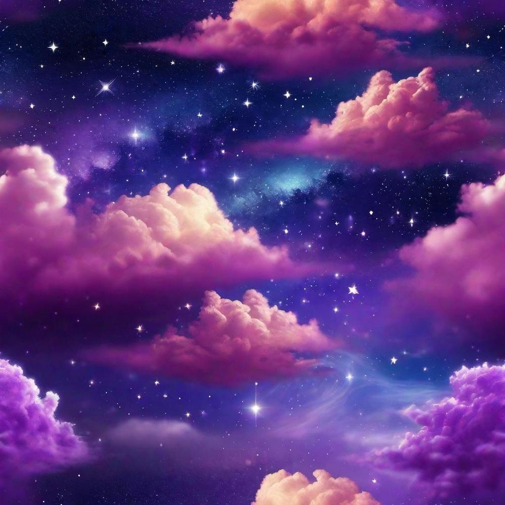 Purple Clouds In The Sky 1