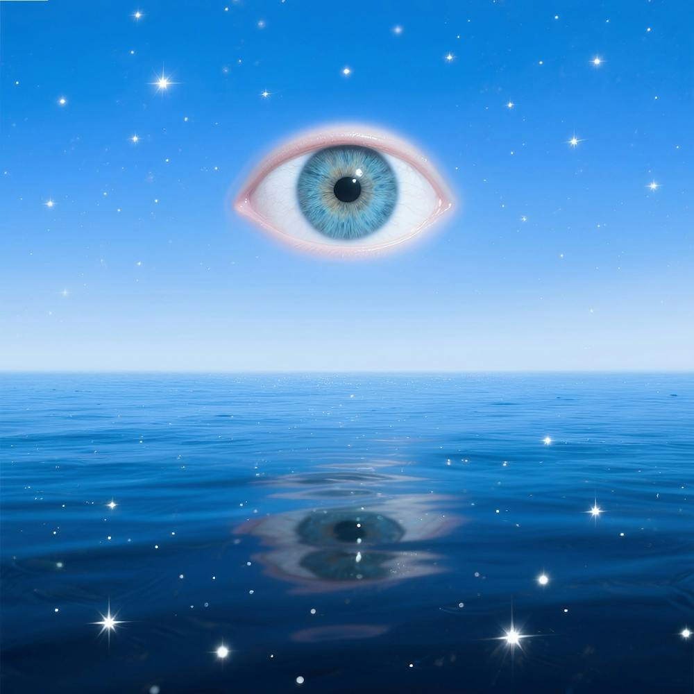 Auge des Meeres