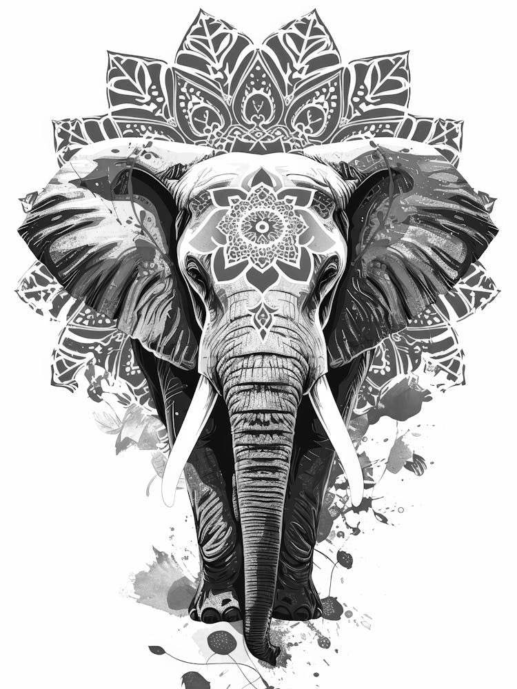 Elephant Mandala