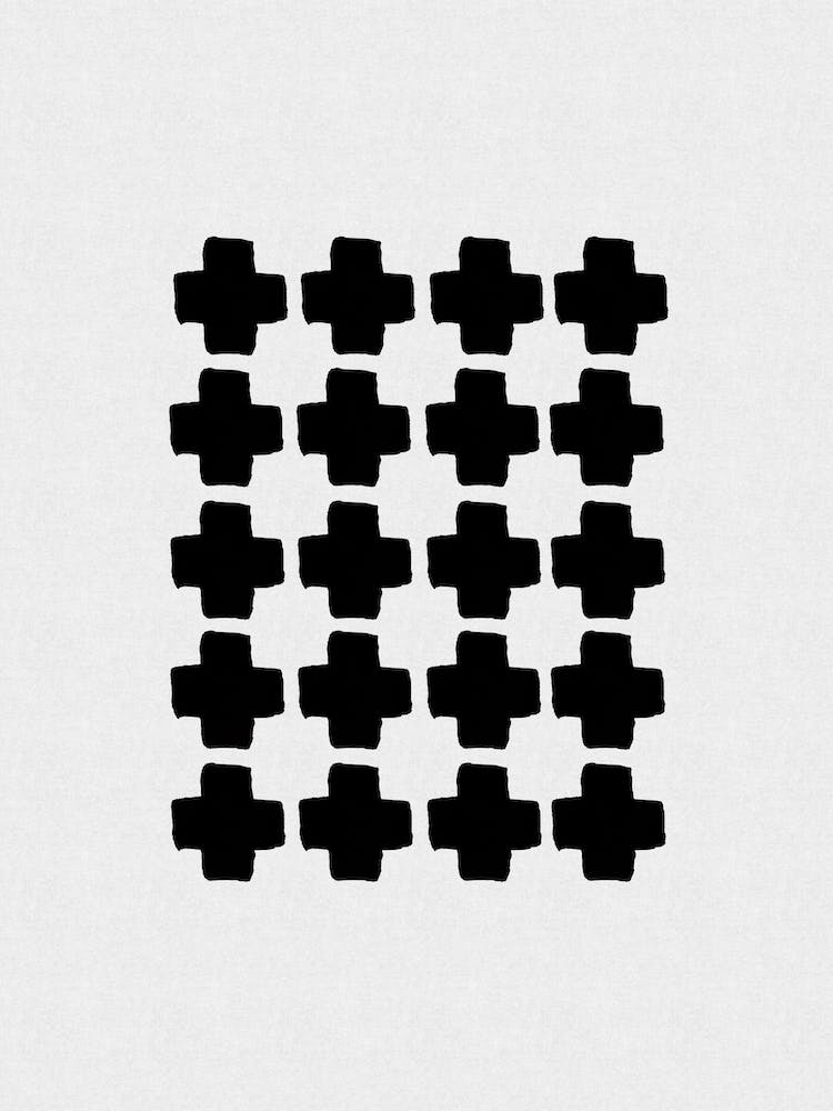 Black & White Abstract III