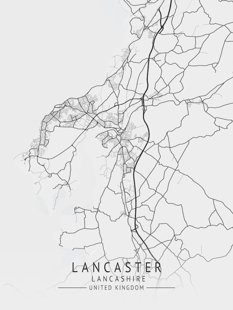 Lancaster City Map