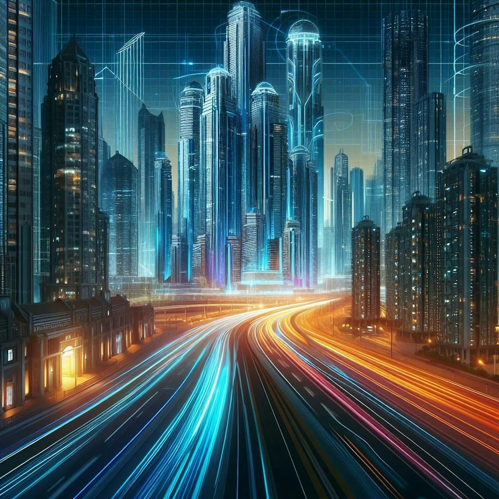 Futuristic Cityscape 3