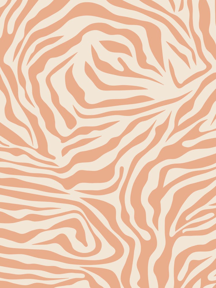 Zebra Stripes Earth Tones