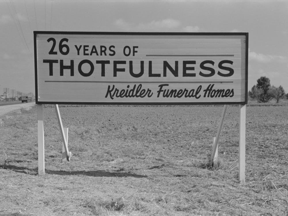 Sign, San Juan, Texas By Russell Lee