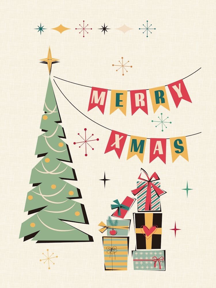 Mid Century Modern Christmas Tree