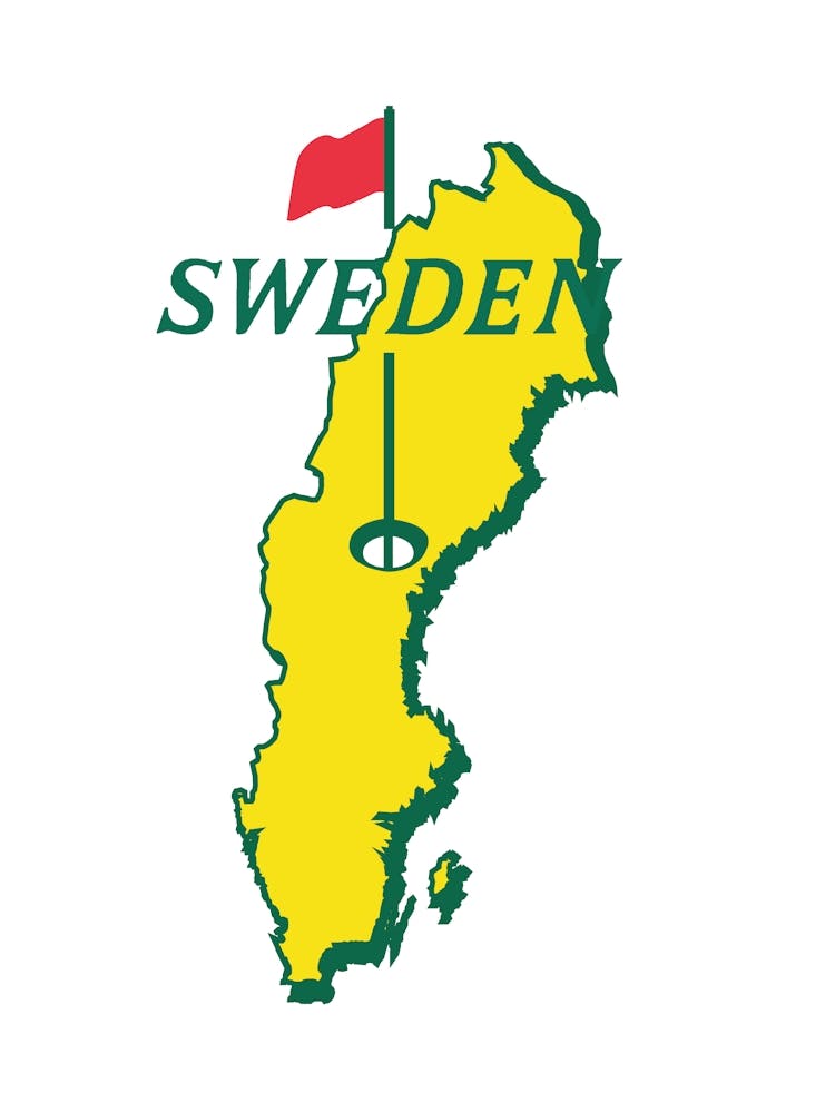 Sweden Map Print