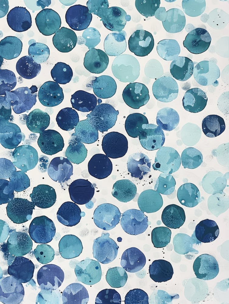 Blue Polka Dots