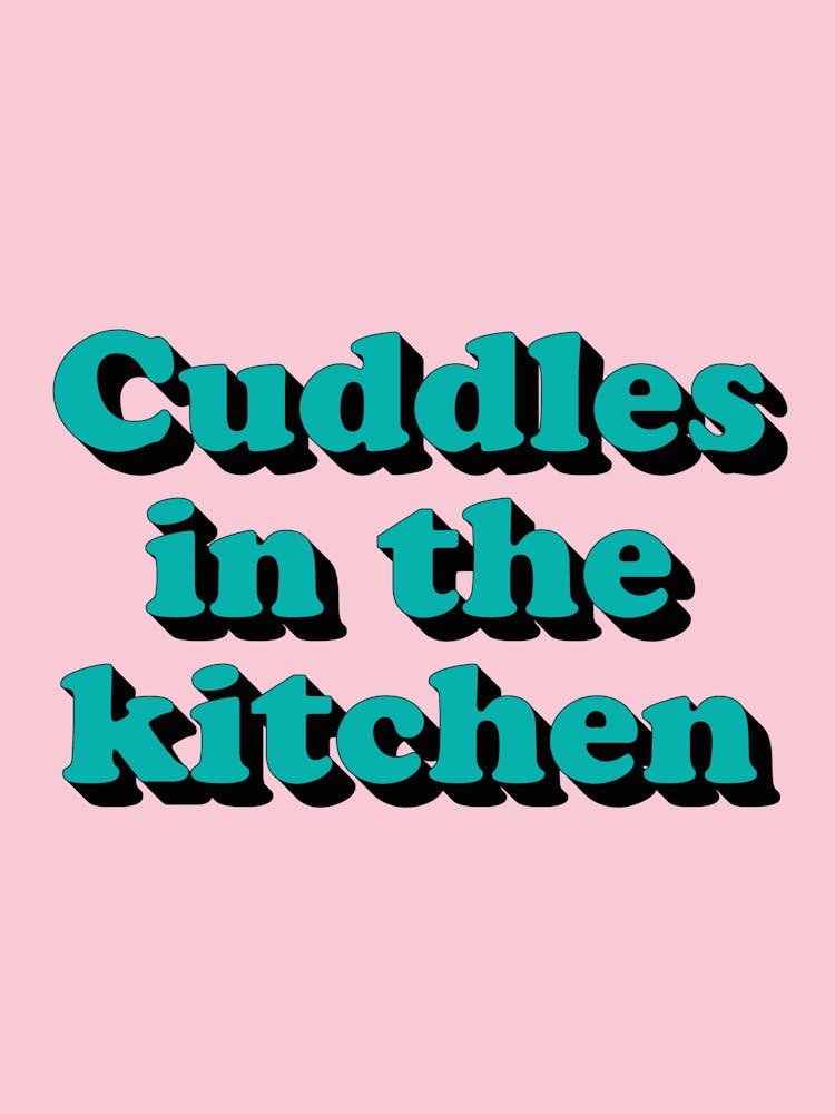 Cuddles In The Kitchen 1