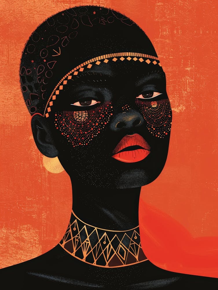 African Woman 70