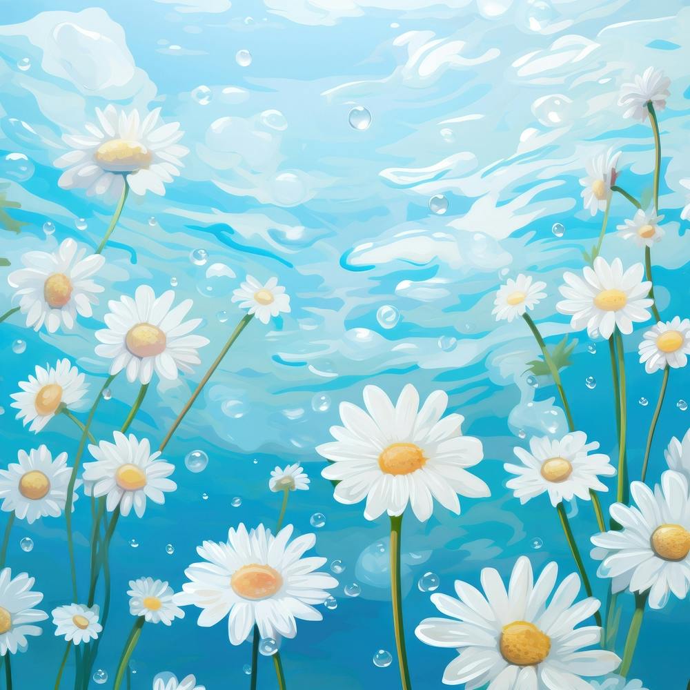 Daisies In The Water