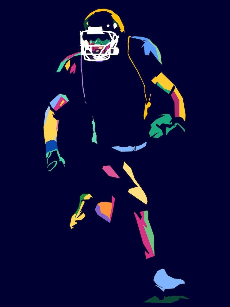 American Football Pop Art 14