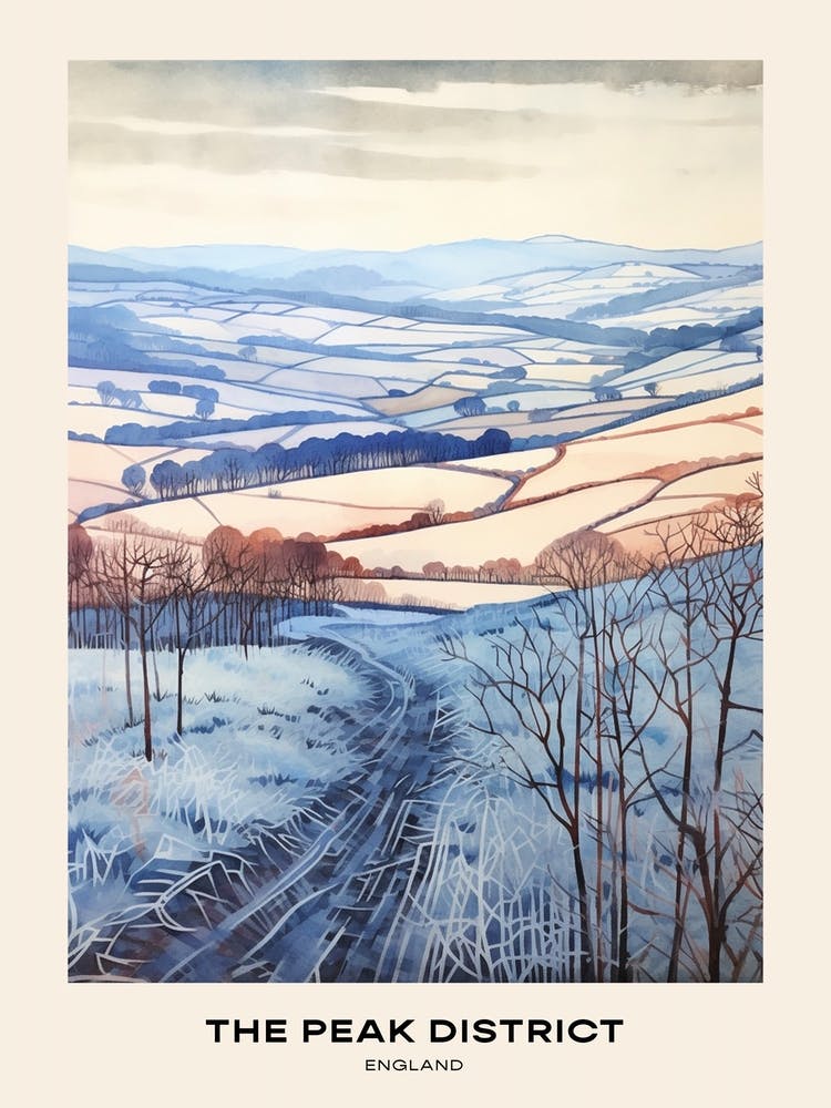 The Peak District England 3 Poster