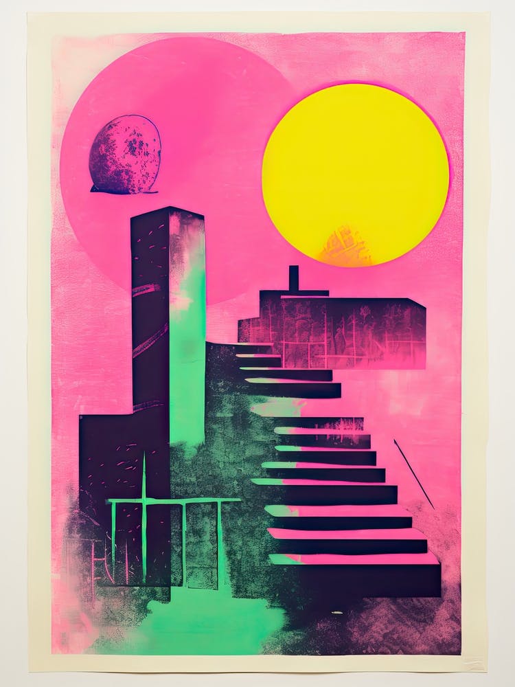 New York In Risograph Style 3