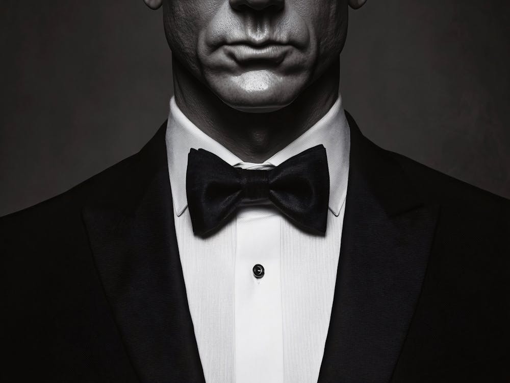 Portrait Of A Man in Black Tie