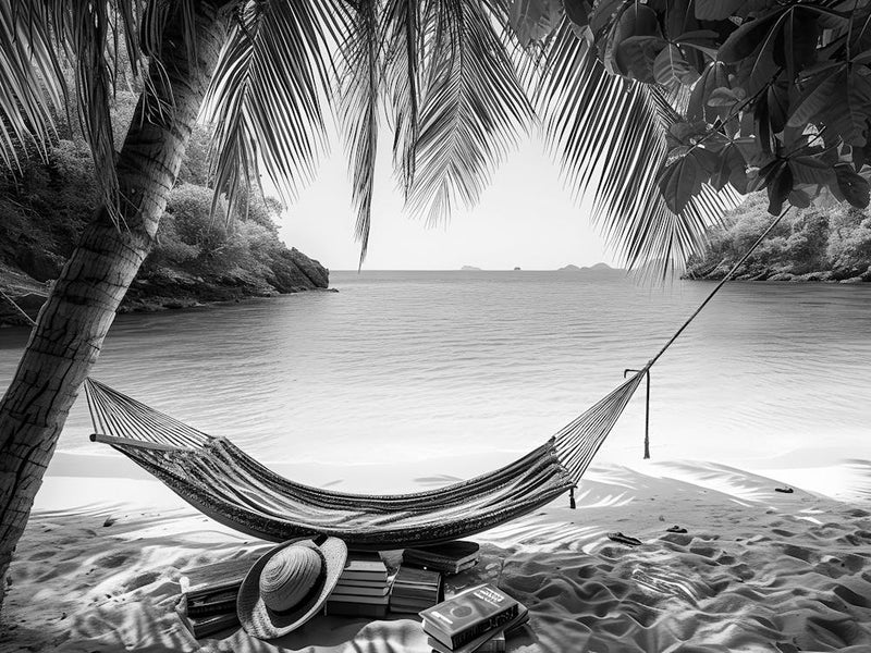Hammock On The Beach