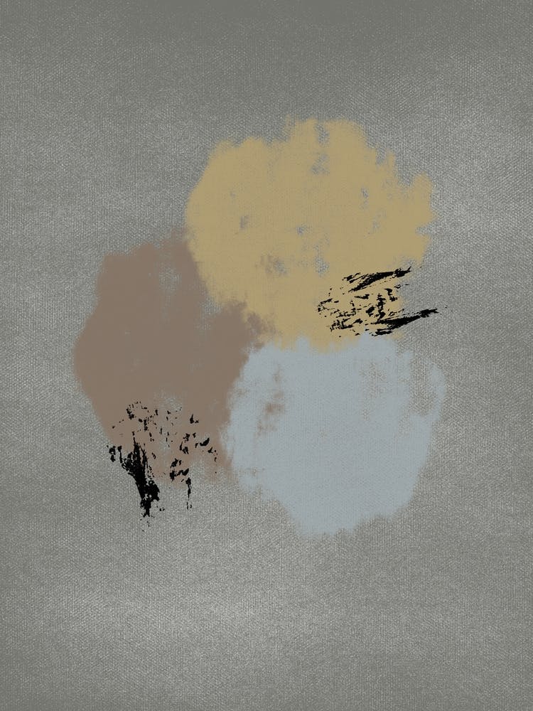 Abstract Painting Of Circles