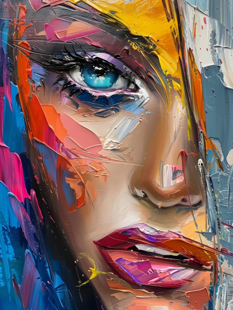 Abstract Of A Woman 80