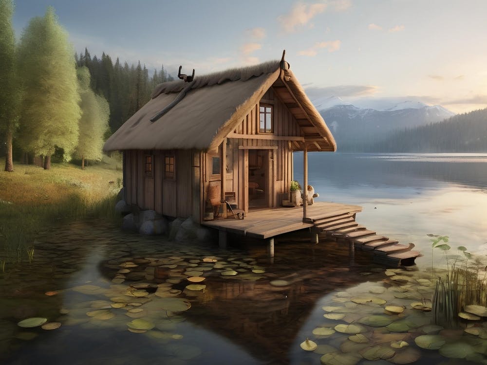 Small Cabin On The Lake