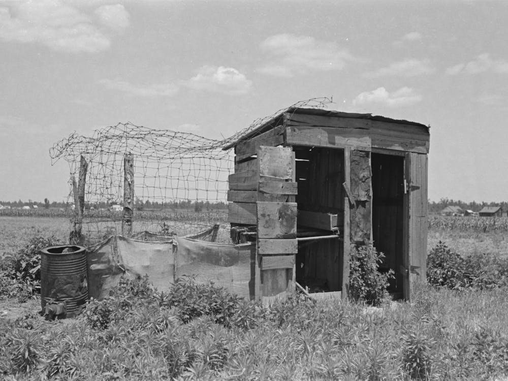 Untitled Photo, Possibly Related To Combination Henhouse And Privy, Southeast Missouri Farms By Russell
